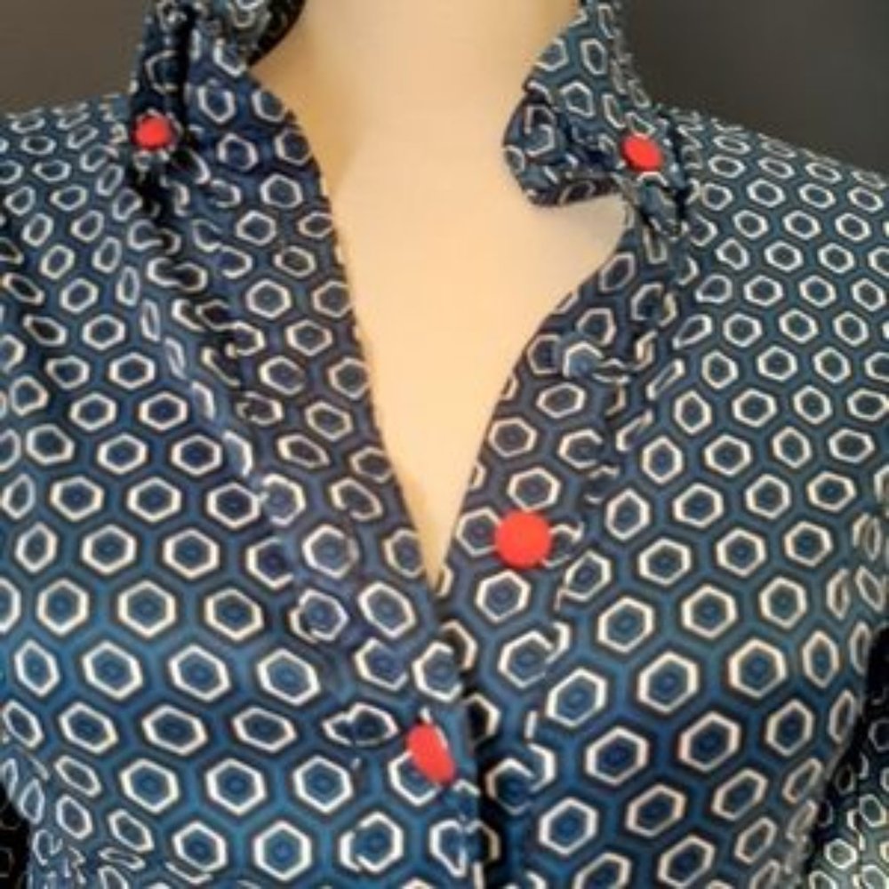 Piena button up shirt dress